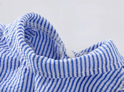 Blue Bow Pet Dress