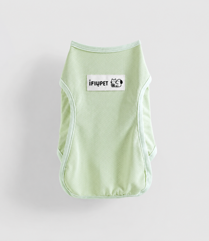Green Cooling Pet Vest