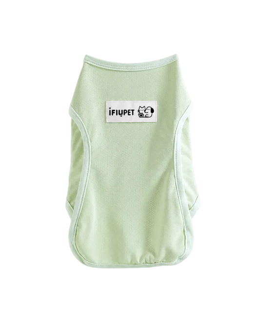 Green Cooling Pet Vest