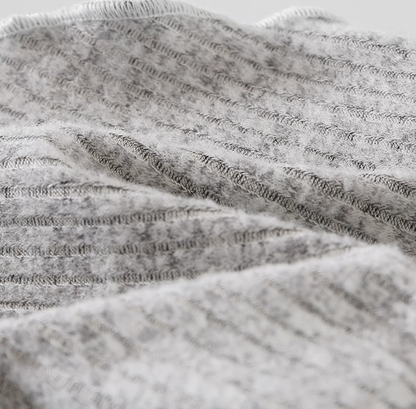 Gray Knit Pet Top