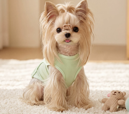 Green Cooling Pet Vest