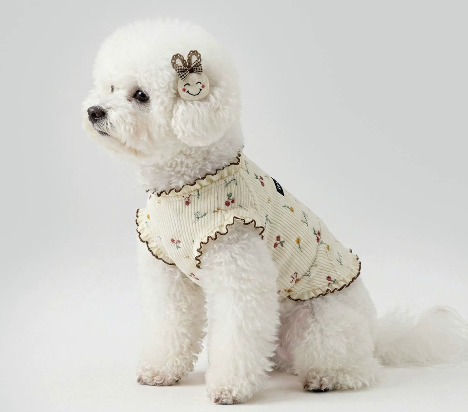 Vintage Floral Pet Top