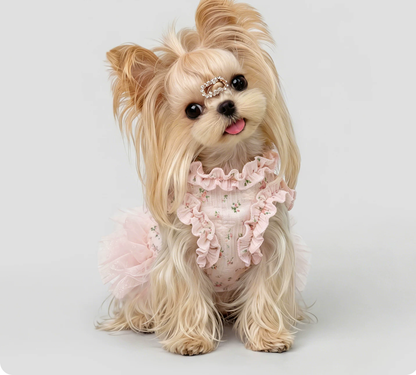 Pink Tulle Pet Dress