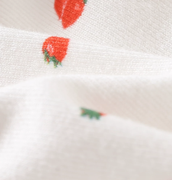 Strawberry Ruffle Pet Dress