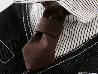Black Denim Pet Vest