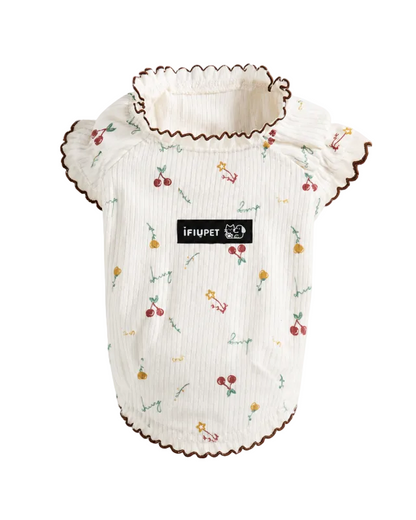 Vintage Floral Pet Top