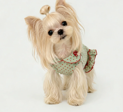 Polka Dot Pet Romper