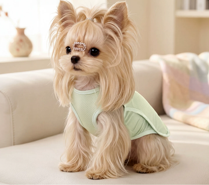 Green Cooling Pet Vest