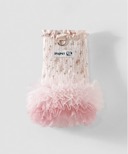 Pink Tulle Pet Dress