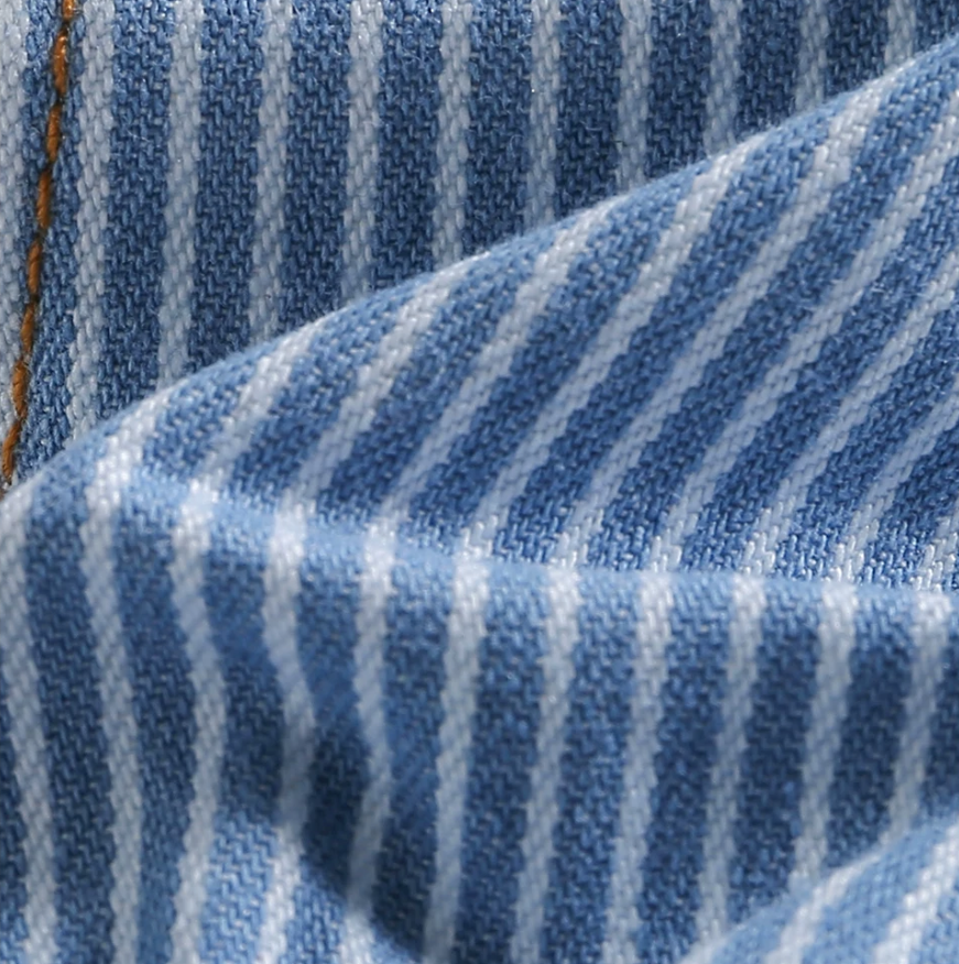 Blue Striped Pet Dress