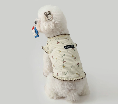 Vintage Floral Pet Top