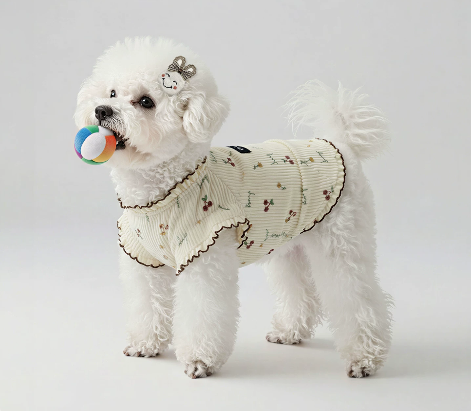 Vintage Floral Pet Top