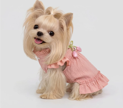 Pink Tulip Pet Dress