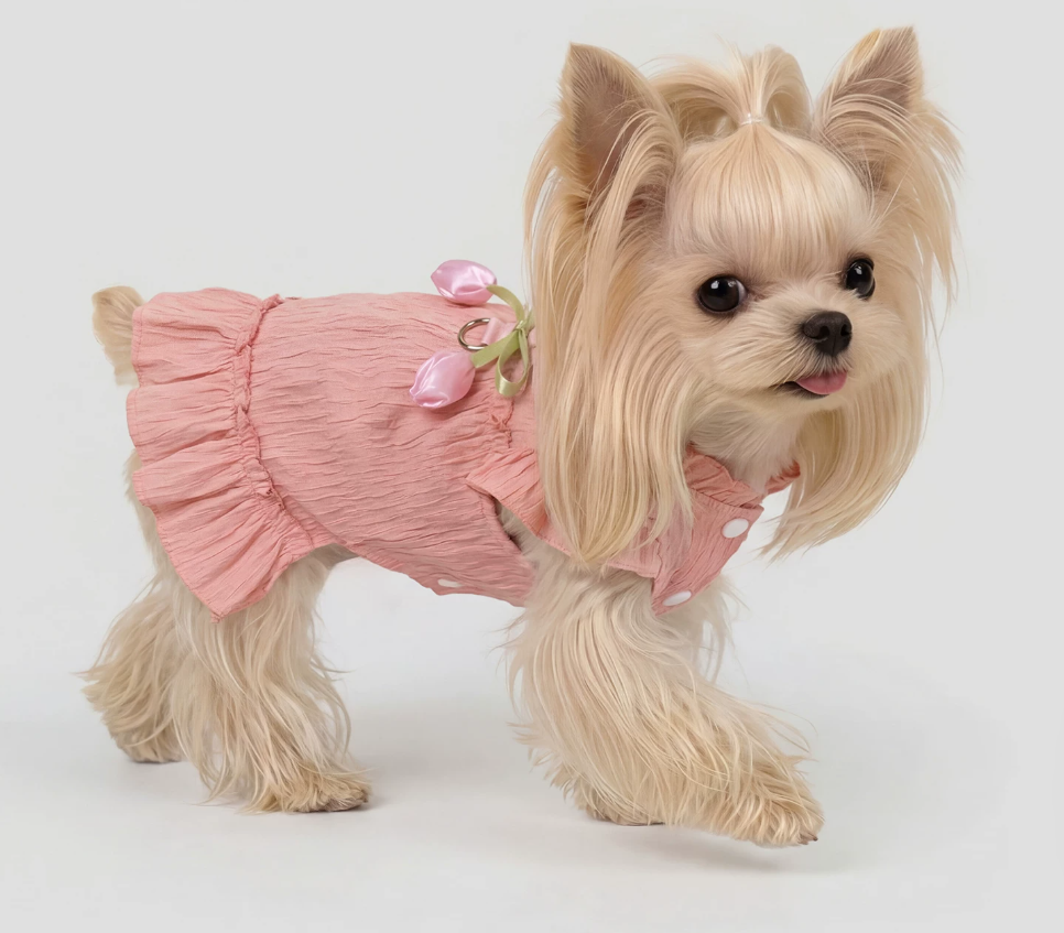 Pink Tulip Pet Dress
